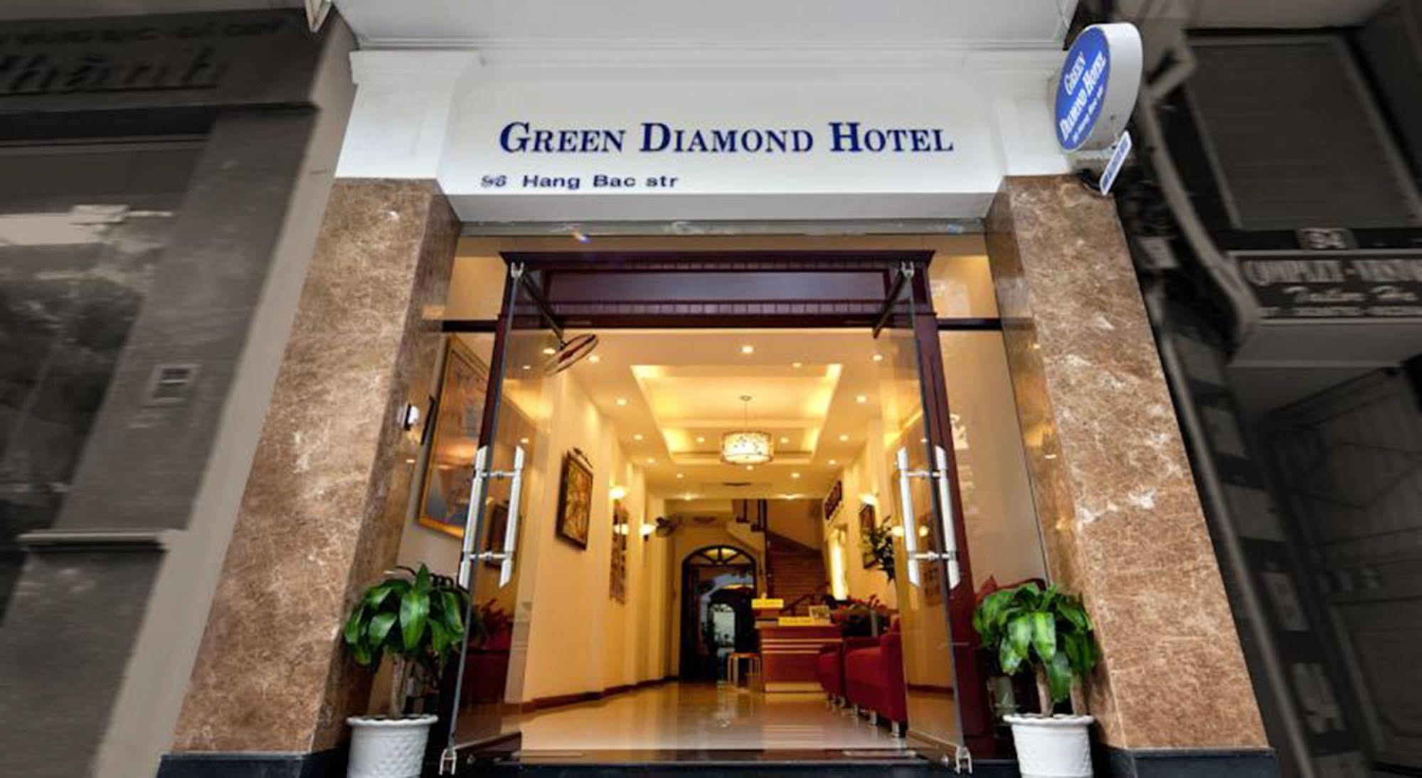 Green Diamond Hotel Hanoi Exterior foto